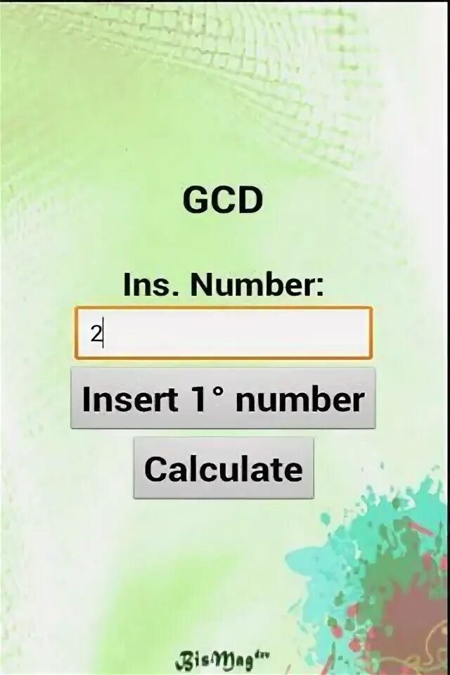Great common divisor