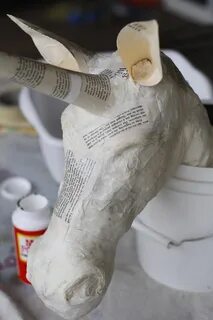Как сделать фигурку из папье маше