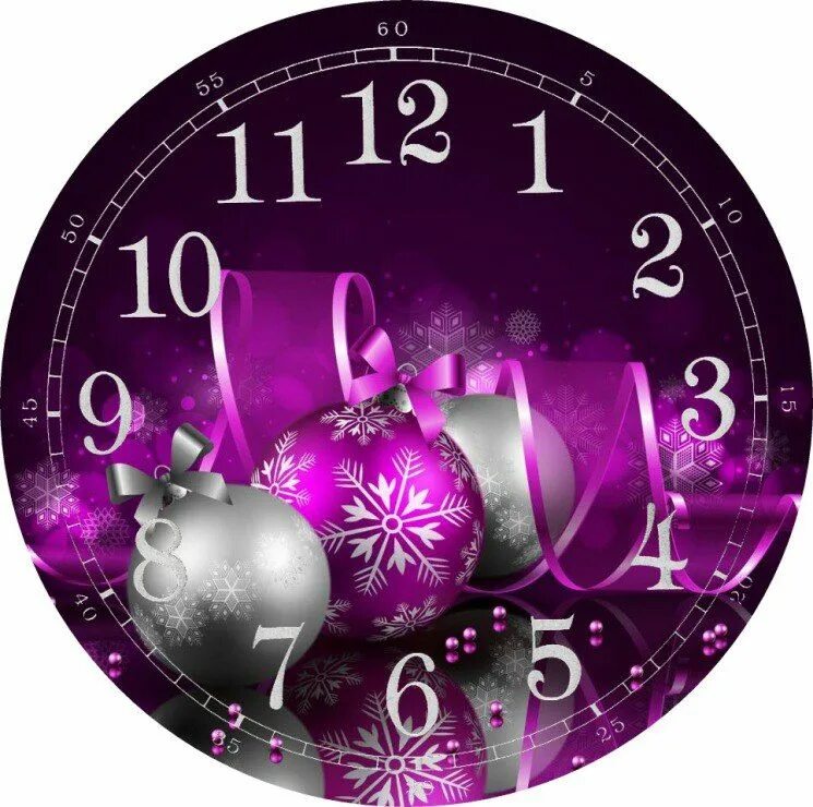 1 час новый год будет. Часы новогодние. Циферблат новогодних часов. Новогодний циферблат. Циферблат часов новый год.