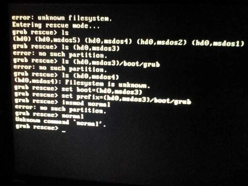 Биос выдал ошибку