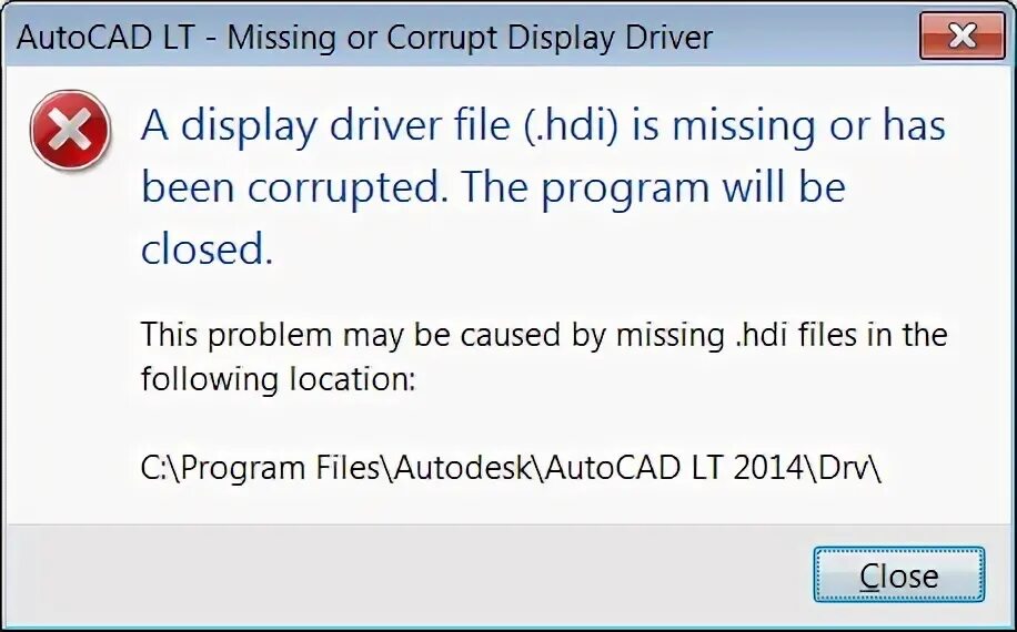 Автокад failed to load. Автокад failed to load