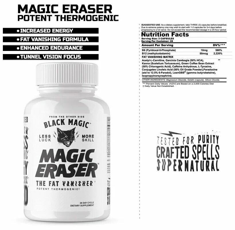 Мейджик отзывы. Super Natty (Black Magic) 120 капс. Маджик Эрайзер. Маджик батер жиросжигатель. Magic Eraser (Black Magic) 84 кап.