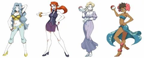 Character Design, Sexy Pokemon, Pokemon Waifu, Pokemon Gijinka, Pokemon Ske...