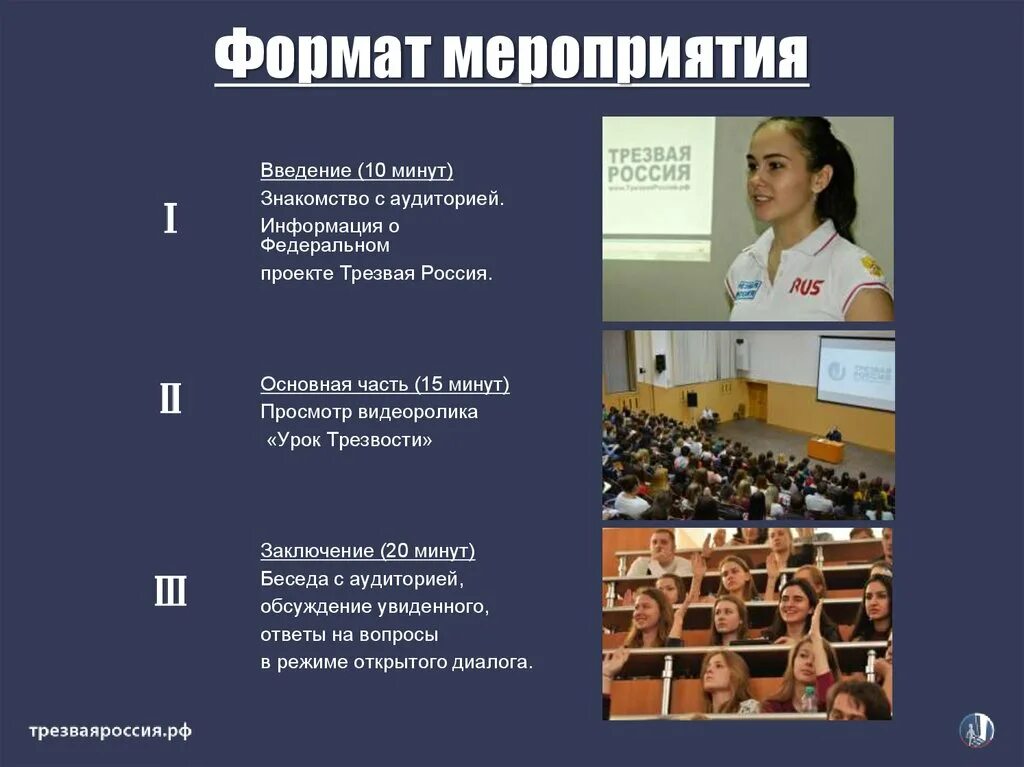 Какие есть форматы встреч. Какие есть форматы встреч