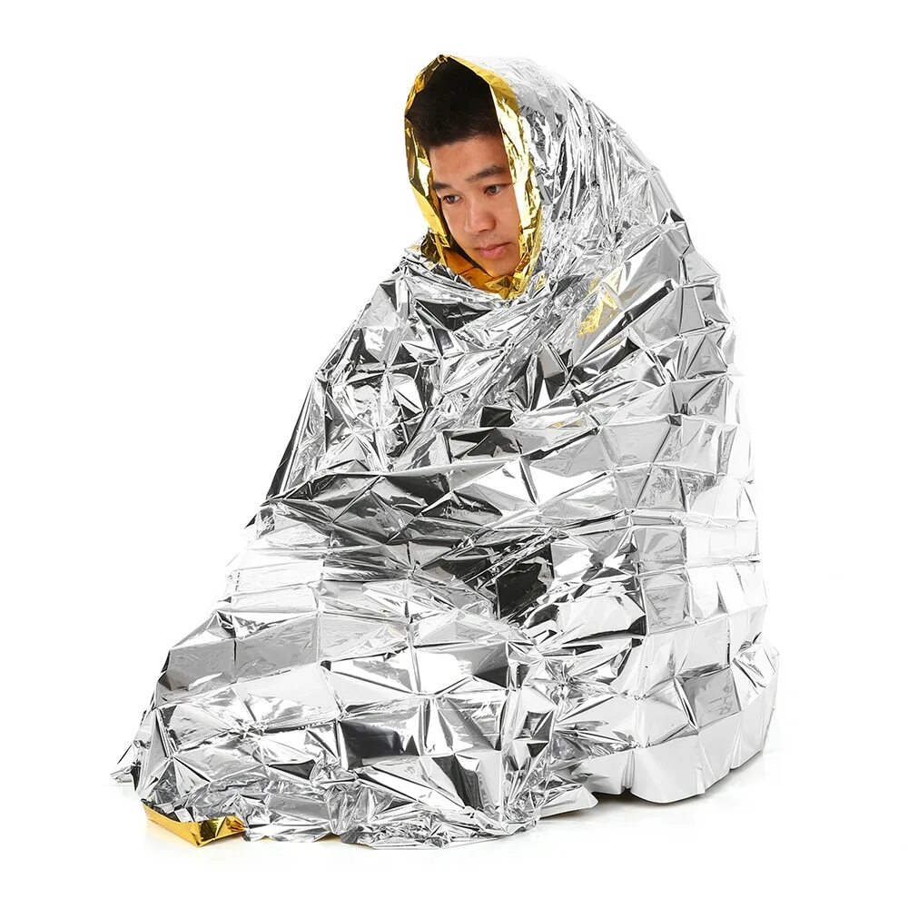 Спасательное покрывало (rescue blanket). Космическое одеяло. Термоодеяло спасательное одноразовое 210*160см. Термоодеяло следопыт 160х210 см. Покрывало спасательное.