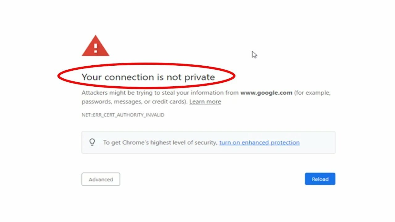 Err cert authority invalid как исправить. Err cert authority invalid как исправить