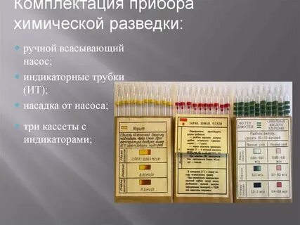 Средства химической разведки