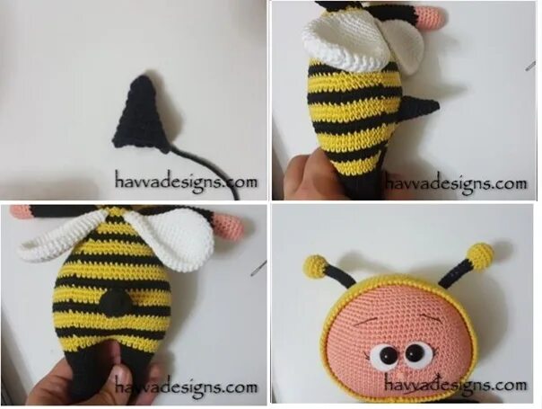 Amigurumi Arı Maya Yapımı - Emekce.com - Amigurumi Tarifleri Amigurumi modelleri