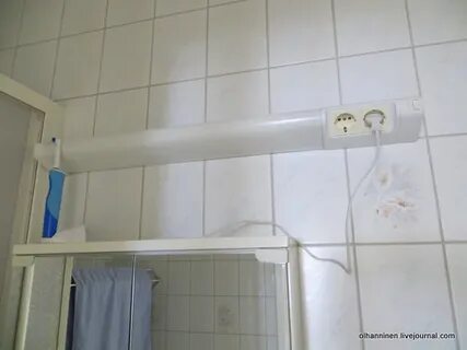 Провода в ванной