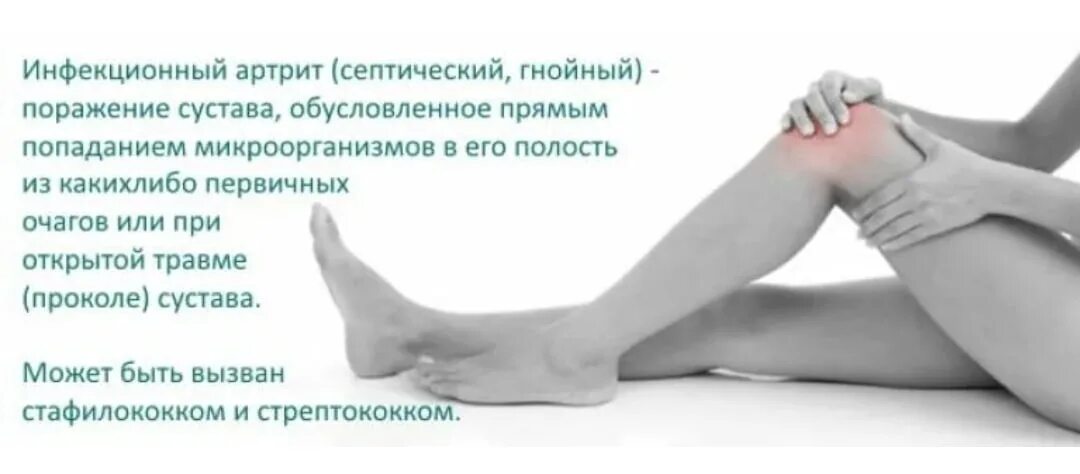 Инфекция поражает суставы. Инфекция поражает суставы