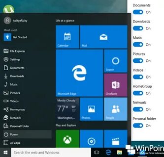 Start folder