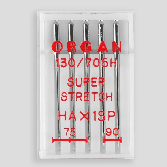 Иглы Organ супер стрейч (5шт/уп). Иглы орган супер стрейч 75. Игла супер стрейч для швейной машинки 75-90. Игла супер стрейч 75.