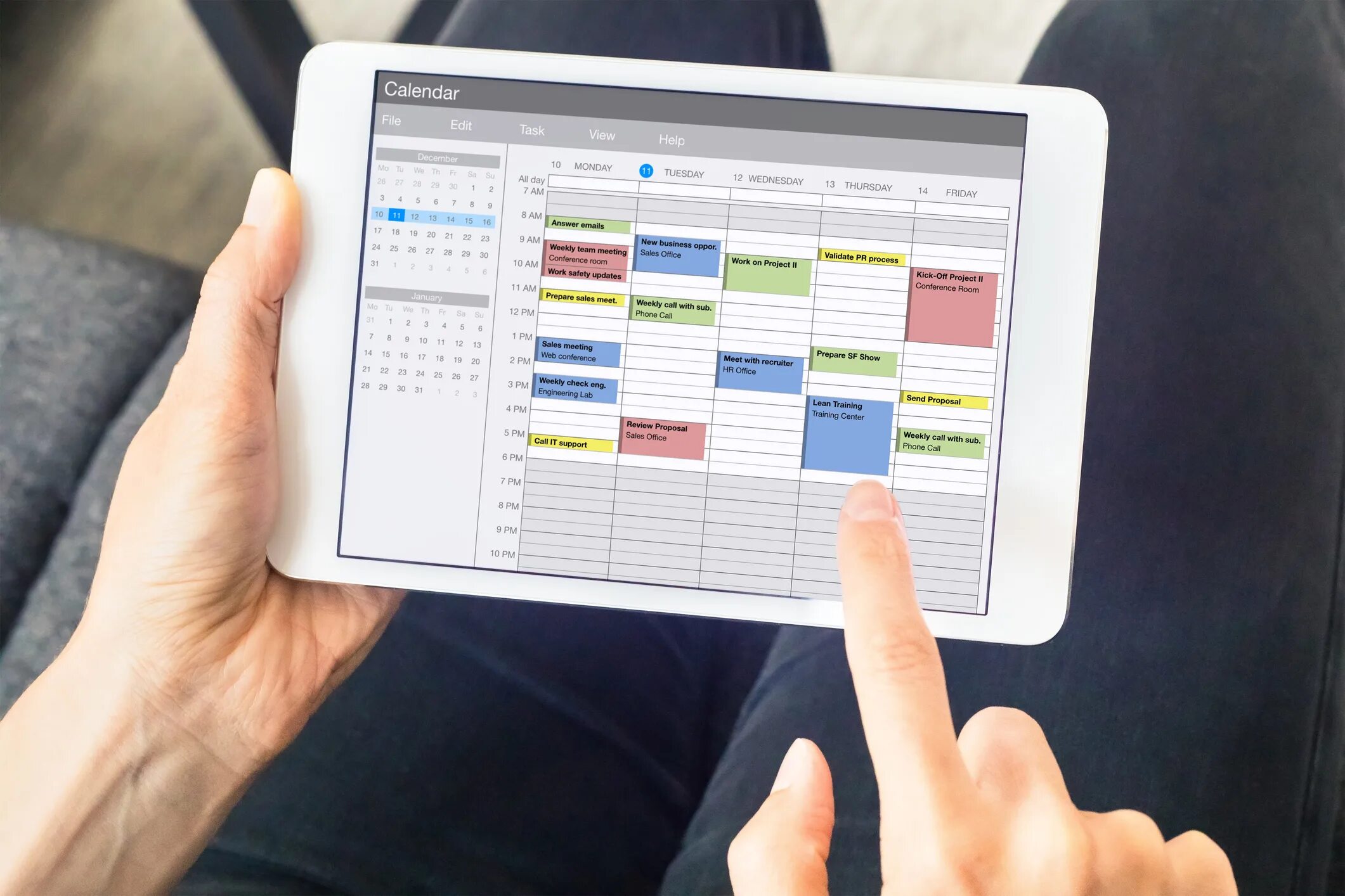 Schedule software