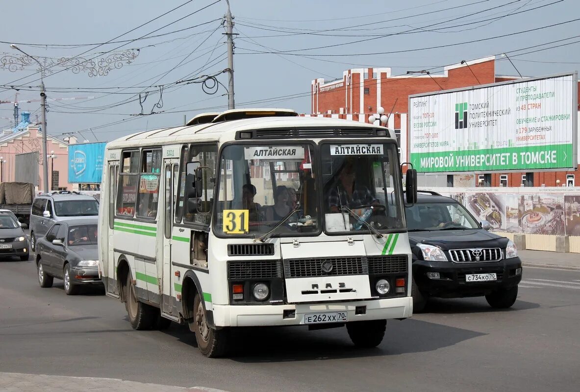 Е 262. ПАЗ 32054 Томская область. Е262ет134.