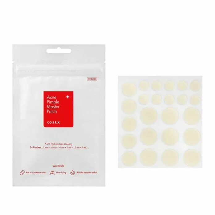 Acne pimple. Пластыри от прыщей cosrx acne pimple master patch. патчи от акне cosrx, 24шт.