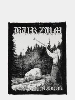 Нашивка печать "Burzum"