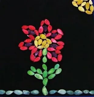 Поделки из семян 1 класс