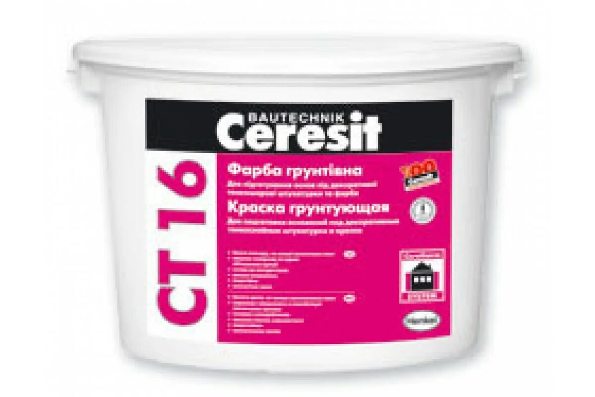 Купить церезит 16. Ceresit ct16 10 л. Грунт Ceresit 16. Ceresit CT 16. Кварц грунт Церезит ст16.