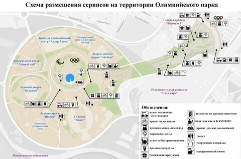 Как добраться до олимпийского парка в сочи