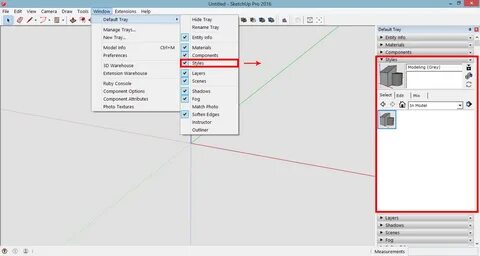 Sketchup как поменять единицы измерения