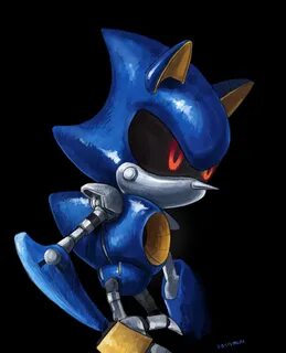 Metal sonic картинка.