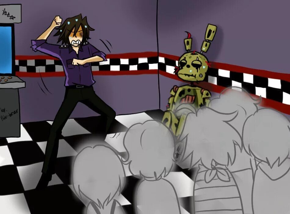 Fnaf x child reader