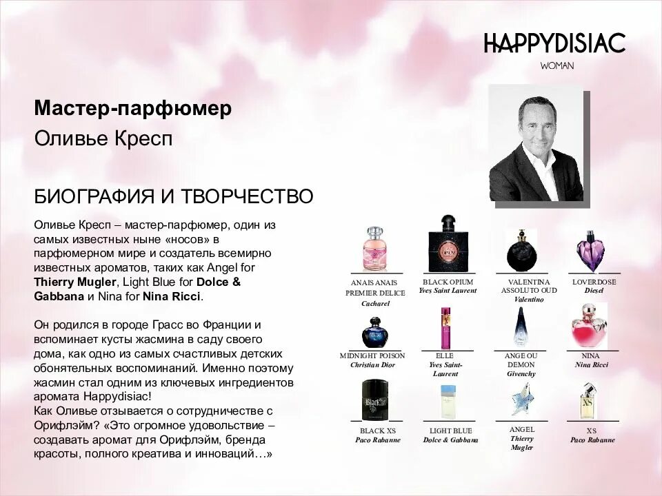 История создания ароматов. Оливер кресп парфюмер ароматы. создатели ароматов орифлэйм. парфюмеры орифлейм. парфюмеры орифлейм известные.
