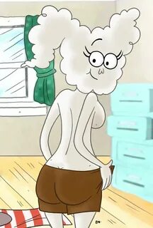 theeyzmaster, cloudy jay, regular show, ass, breasts, undressing.