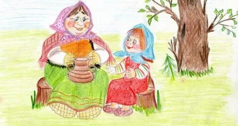 Бабушка с малиной пересказ