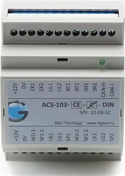 ACS 103 RUSGUARD. Контроллер СКУД ACS-103-ce-din(м). Контроллер на din рейку. Контроллер RUSGUARD Потребляемая мощность.