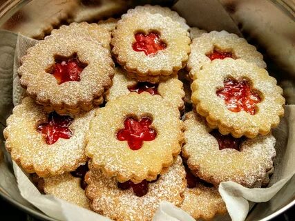 Рецепт простого печенья с вареньем