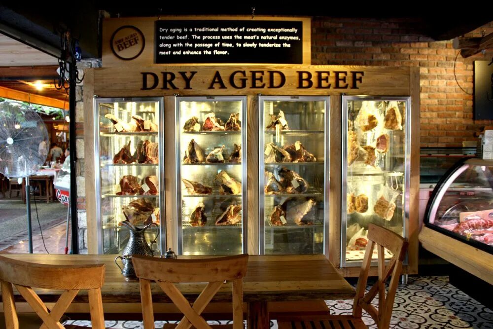 Dry aged. Стейк сухого вызревания.