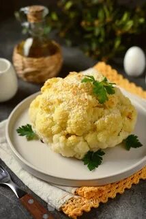 Вкусный рецепт запеченной цветной капусты