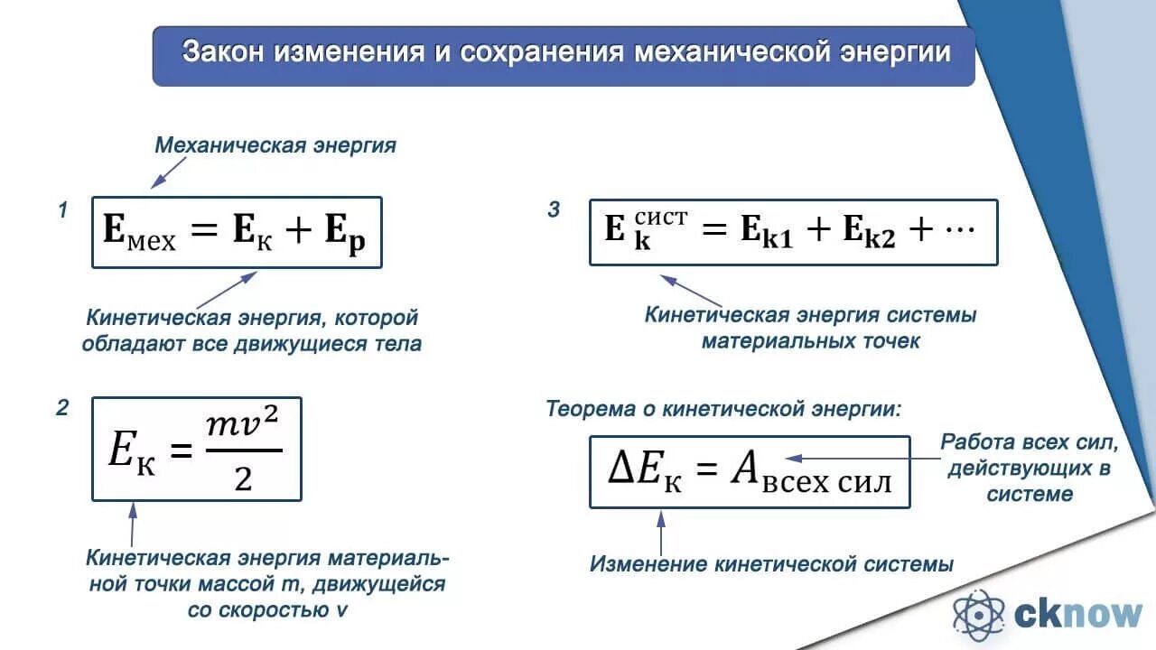 Закон изменения механической энергии формула. Закон изменения механической энергии системы формула. Закон изменения полной механической энергии системы. Формула для нахождения закона сохранения энергии. Мера скорости изменения энергии