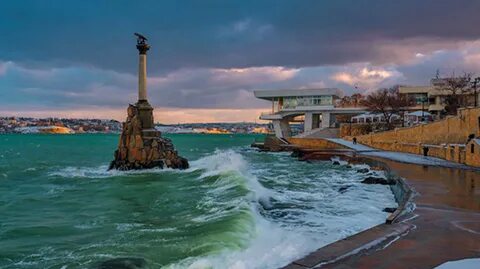 Вид на море севастополь
