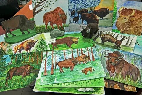 Рисунки орловского полесья