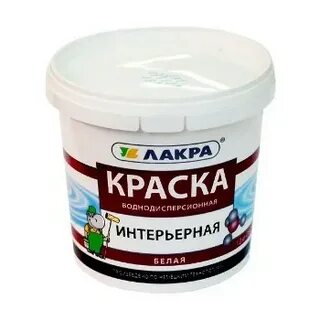 Краска белая ведро