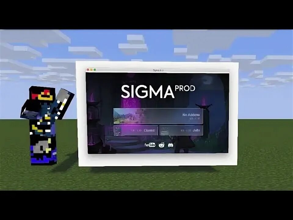 Сервер сигма. Сигма майнкрафт. Сигма в МАЙНКРАФТЕ. Sigma client Nametags. Skin for Minecraft Sigma.