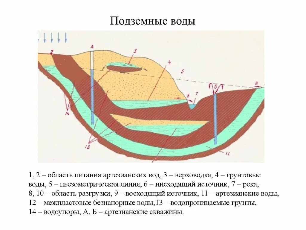 Область разгрузки подземных вод это. Грунтовые воды формирование. Грунтовые воды это в геологии. Подземные воды Геология.