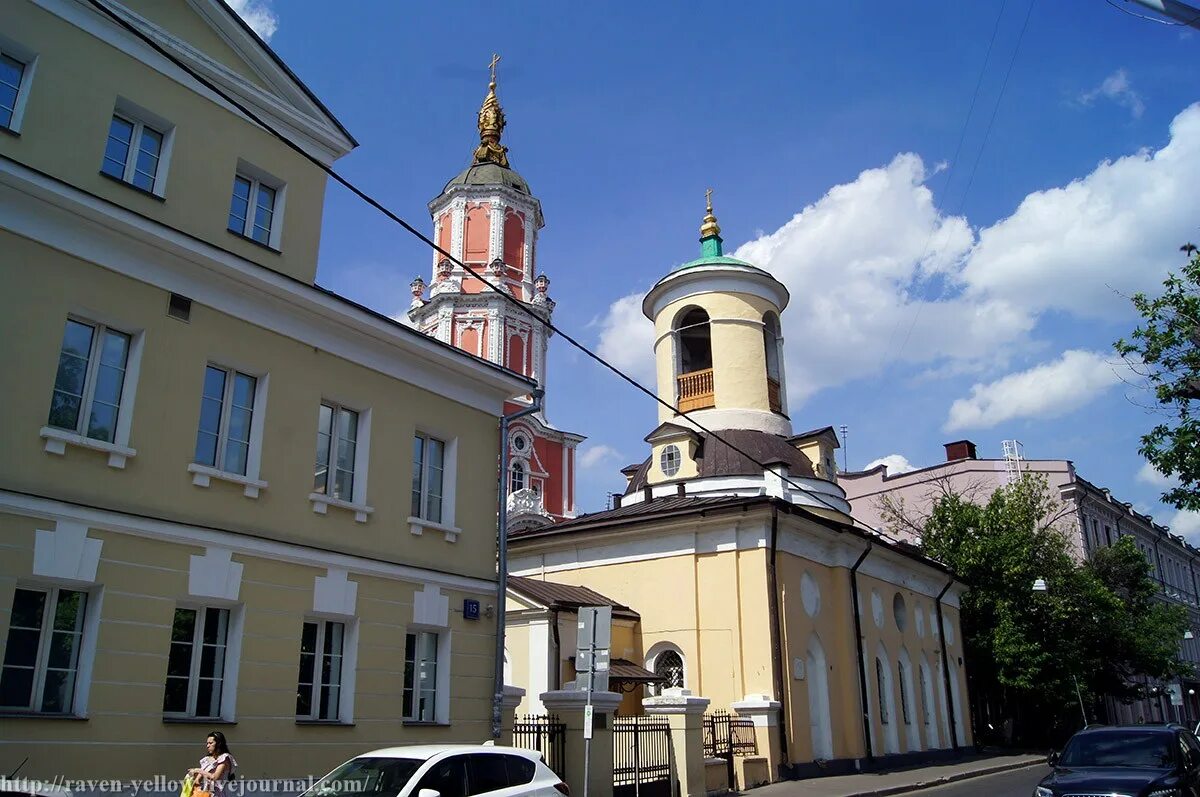 Меншикова башня (Храм Архангела Гавриила на Чистых прудах). Антиохийское подворь