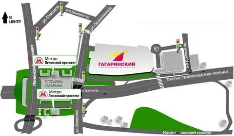 Тц на карте москвы рядом