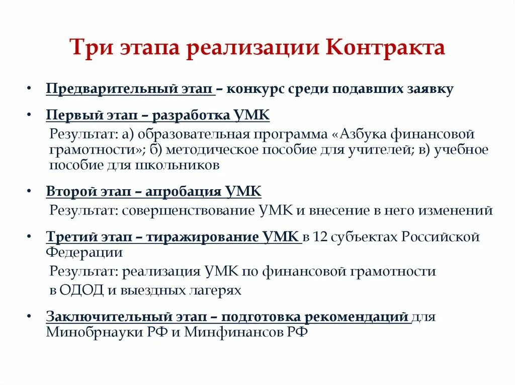 Этапы реализации контракта. Этапы реализации контрактов в экономике. Реализация контракта это. Три этапа конкурсов. Документы этапа контракта