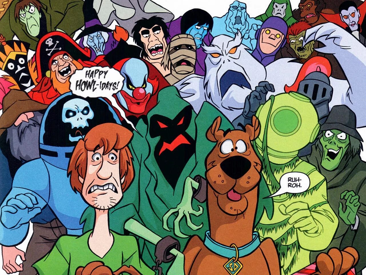 Scooby doo comics. Герои мультика Скуби Ду. Скуби Ду злодеи. Злодеи мультика Скуби Ду. Персонажи Скуби Ду злодеи.