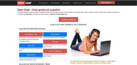 Lista ▷ 2022 Salas de chat gratis, Chatear online sin registro 8 mejores ch...