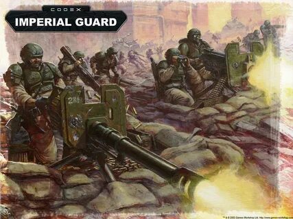 Warhammer 40k гвардия