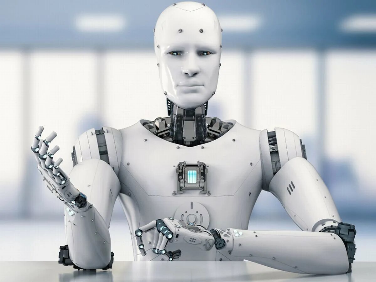 Робот андроид. Человекоподобный робот. Роботы будущего. Современные роботы.