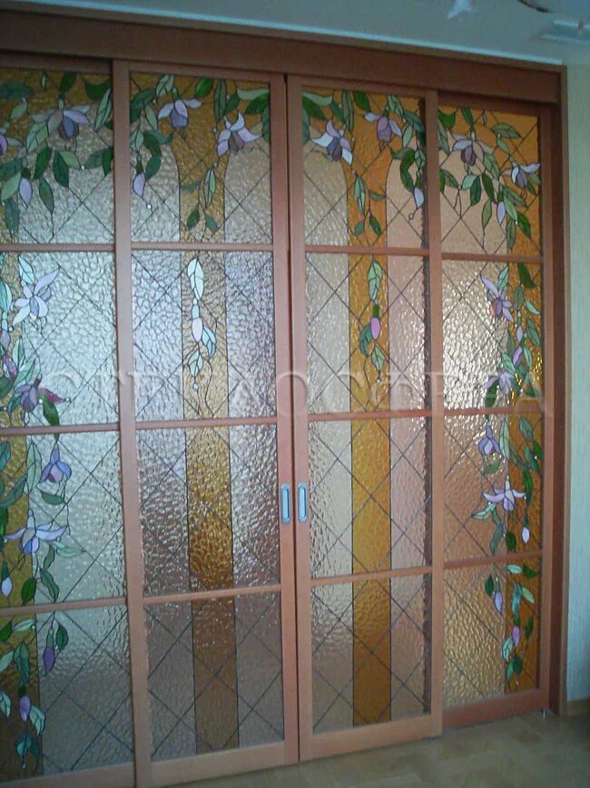 раздвижной витраж