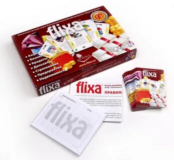 Настольная экономическая игра Фликса / Flixa Classic, цена Минск igromaster.by