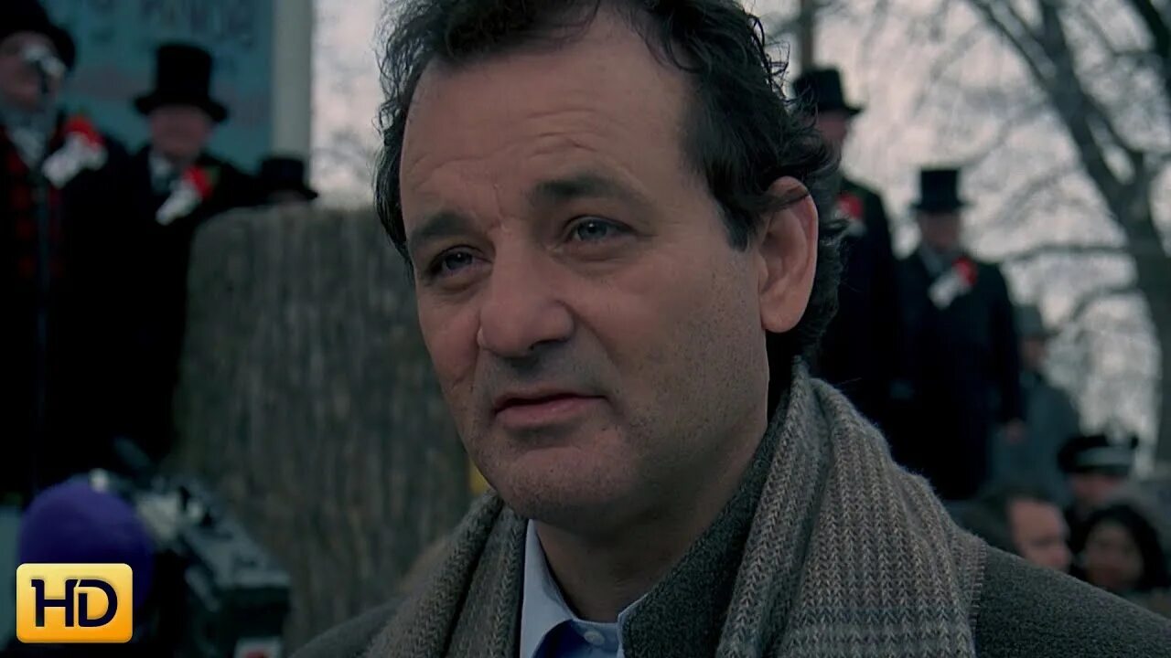 День сурка роли. Groundhog Day 1993. Билл Мюррей день сурка. Харольд Рэмис день сурка.