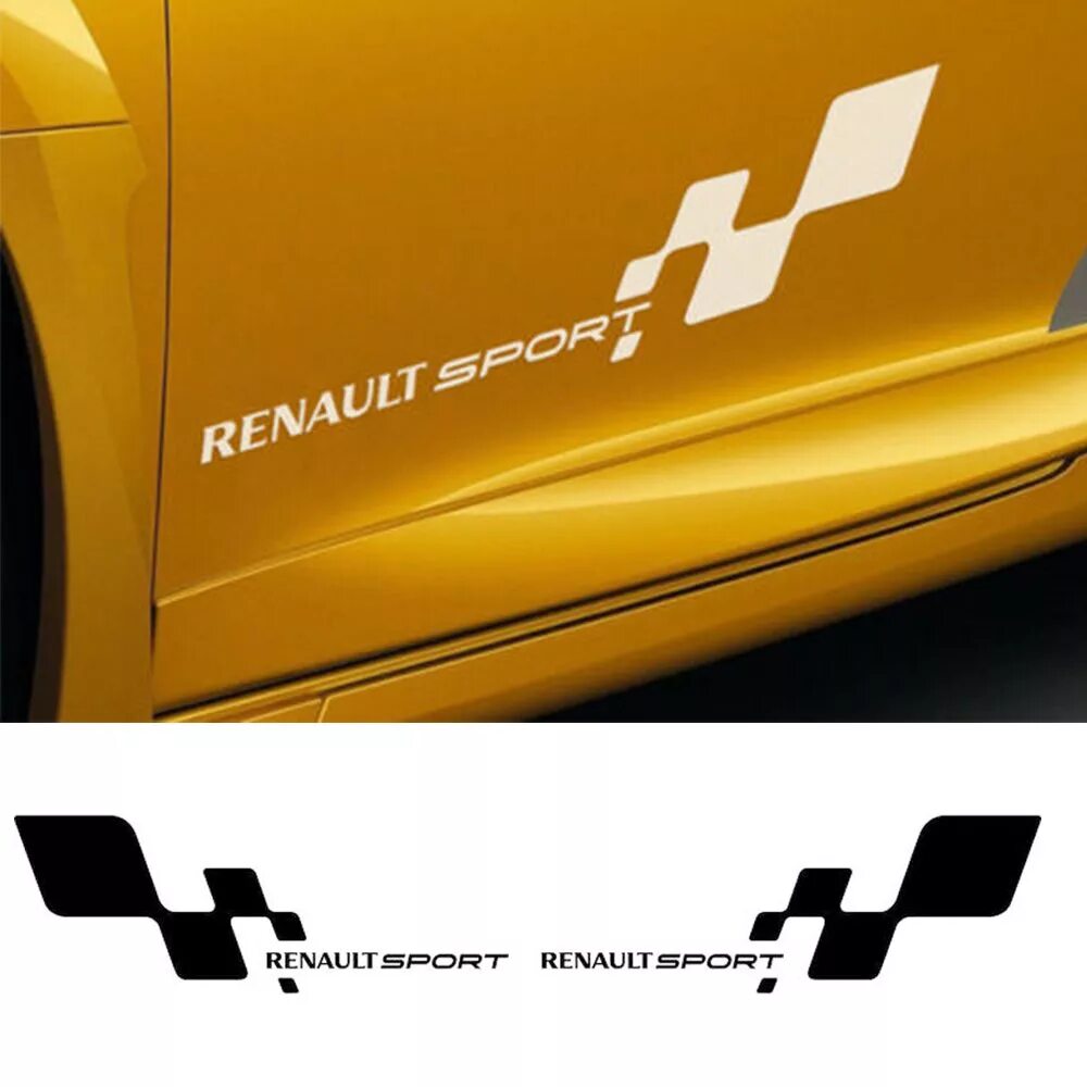 Наклейка renault. Наклейки на Рено Меган 2. Renault Sport наклейся. Renault Sport logo. Renault Sport наклейки.